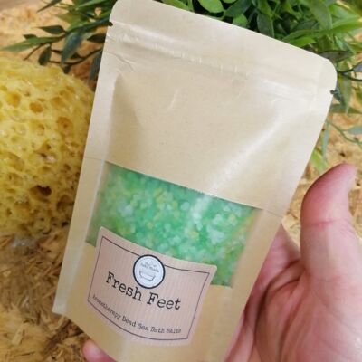 Aromatherapy Dead Sea Salts - Fresh Feet Soak