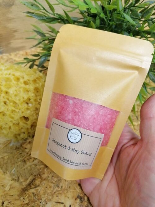 Aromatherapy Dead Sea Bath Salts - Bergamot and May Chang