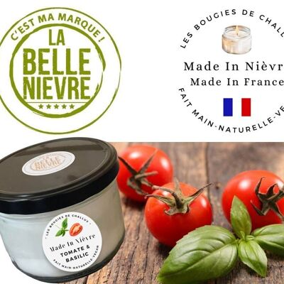 Candle "Tomato & Basil" Made In Nièvre