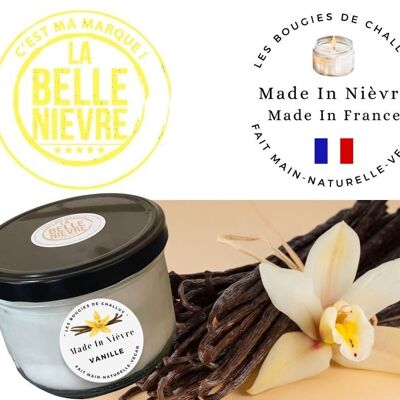 Kerze "Vanille" Made In Nièvre