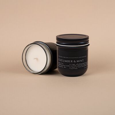 CUCUMBER & MINT SOY CANDLE