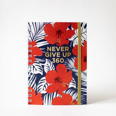 Never Give Up 360 - Bright Red