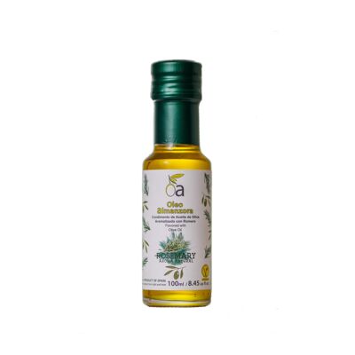 100 ml Assaisonnement d'huile d'olive extra vierge au romarin.