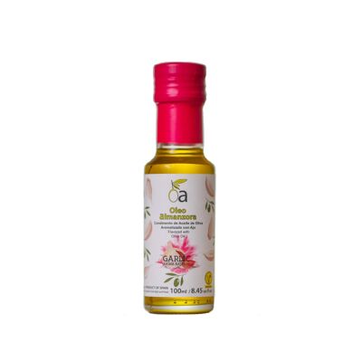 100 ml Condimento de Aceite de Oliva Virgen extra con Ajo.