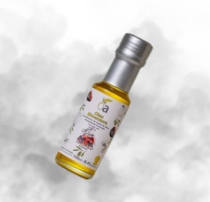 Geräuchertes Olivenölgewürz (100 ml Flasche)