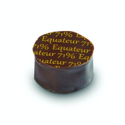 Palet Equateur 71% cacao - Noir