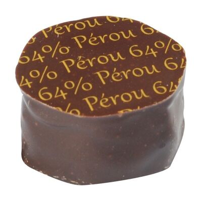 Palet Pérou 64% cacao - Noir