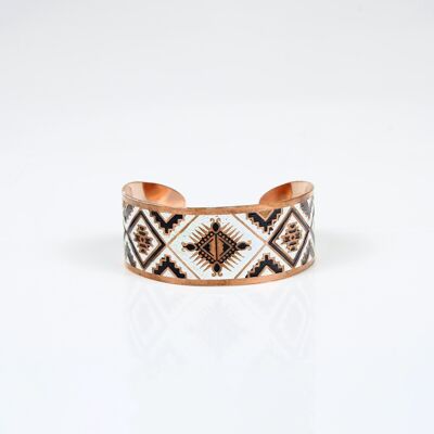 Pure copper light weight bracelet (design 38)