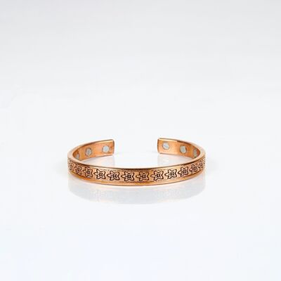 Pure copper magnet Bracelet (design 37)