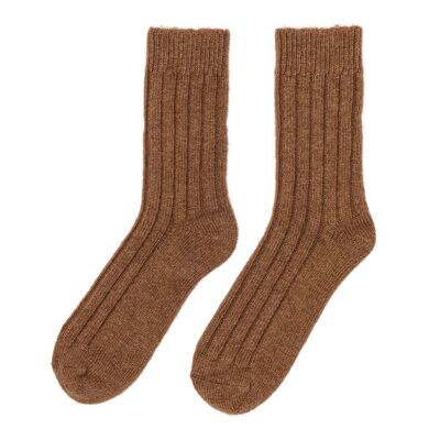 "Tod" Camel Wool Socks