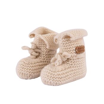 Chaussons pour bébé en laine "Robyn" 2