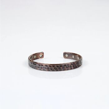 Bracelet magnétique en cuivre pur avec boîte-cadeau (design 36) 2