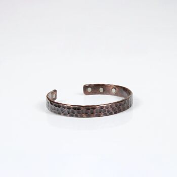 Bracelet magnétique en cuivre pur avec boîte-cadeau (design 36) 3