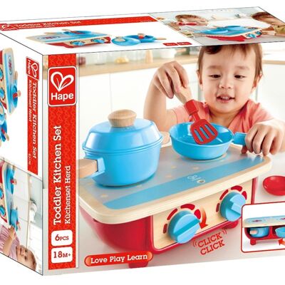 Hape - Wooden Toy - Kitchen - Hob for Kids