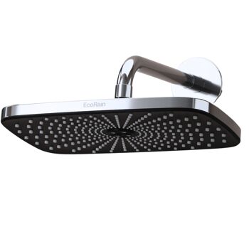 Douche Pluie Melvin XL 30 cm avec Bras de Douche - Chrome 1