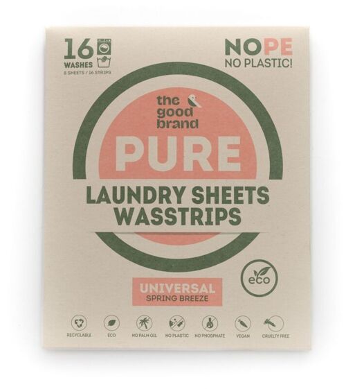 Laundry sheets Spring Breeze 16 washes