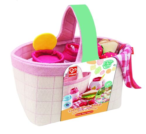 Hape - Jouet - Panier de pique-nique pour tout-petit