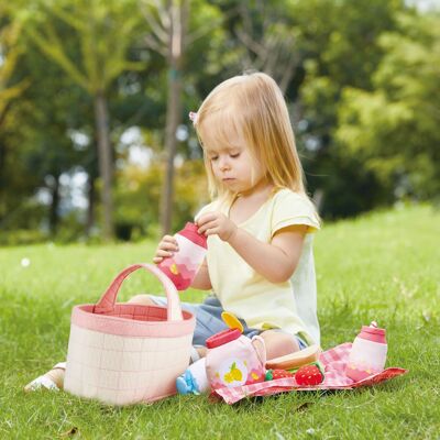 Hape - Jouet - Panier de pique-nique pour enfants