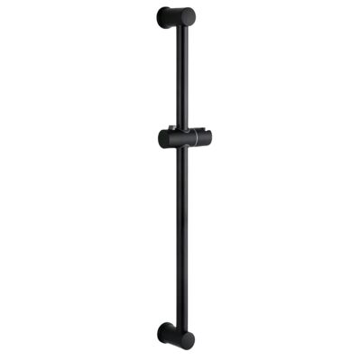 Barre de douche inox 60 cm - Noir