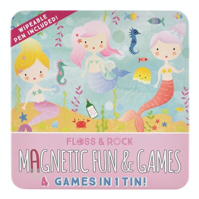 40P3559 Magnetic fun & games (including marker) - mermaid