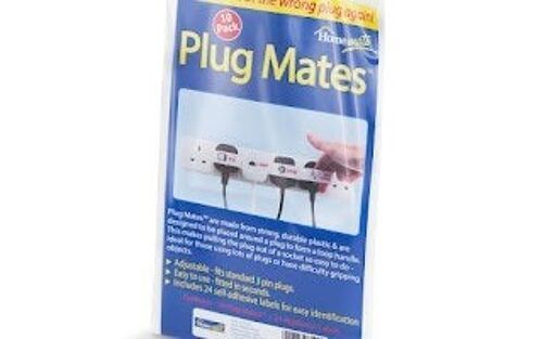 Plug Mates 10pk with 24 ID labels