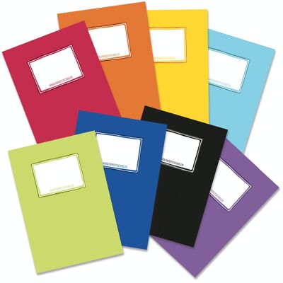 8 enveloppes livret papier DIN A5 monochrome - set 8