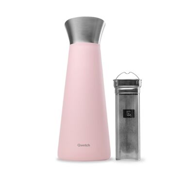 Carafe 1000 ml, rose pastel 2