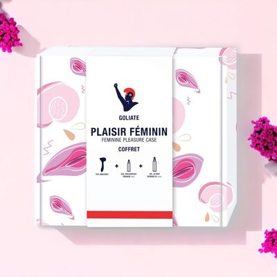 Cofanetto del piacere femminile (San Valentino, EVJF, Compleanno...) - sex toy e gel per il piacere