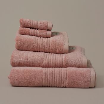 Serviettes de bain en bambou ultra douces - Débarbouillettes, essuie-mains, serviettes de bain, draps de bain 2