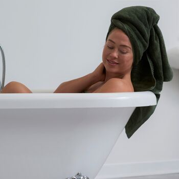 Serviettes de bain en bambou ultra douces - Débarbouillettes, essuie-mains, serviettes de bain, draps de bain 22