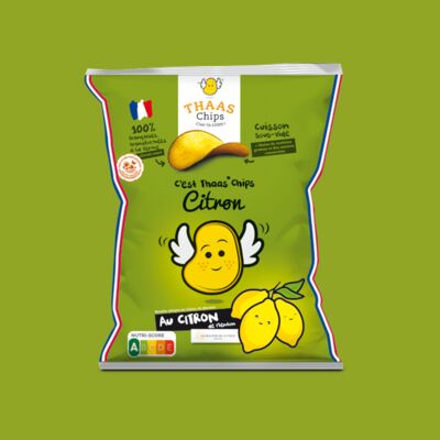 Chips Citron 110g  (citron de Menton IGP)