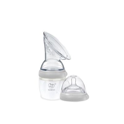 Generation 3 Milchpumpe + Baby Flasche Top Set 160ml - Grau