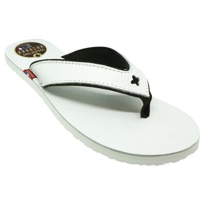 Tong / Flip Flop leather SPERONE White
