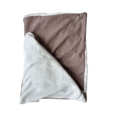 Purple Stripe Marius Blanket