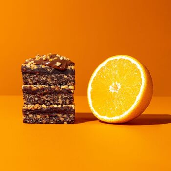 Flapjack Protéiné - Choc Orange (12 x 40g) 2
