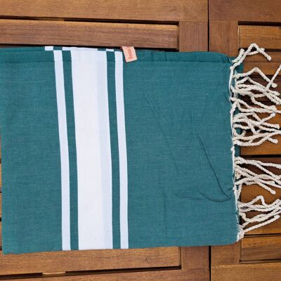 Fouta UBB verde bosque