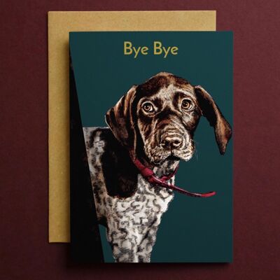 Tarjetas de Bye Bye Puppy
