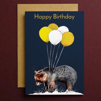 Bären-Geburtstagskarten