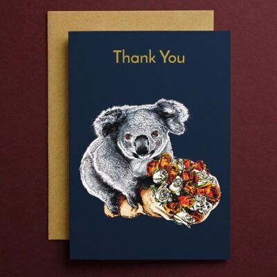 Merci Koala Cards