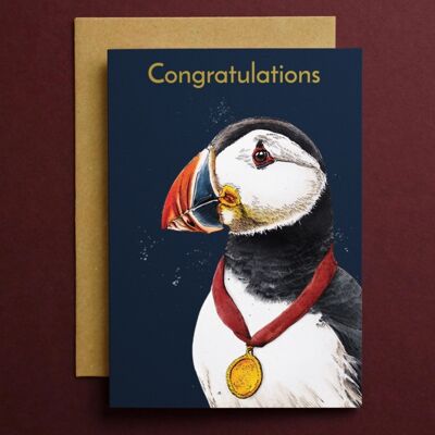 Congratulations Puffin Cards