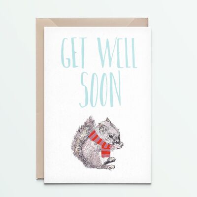 Squirrel get well soon