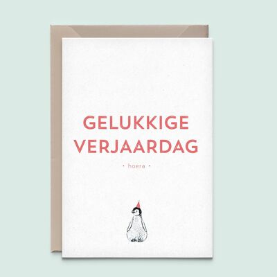 Pinguin – verjaardag