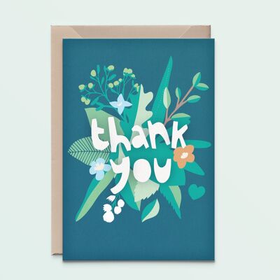 Thank you – blue