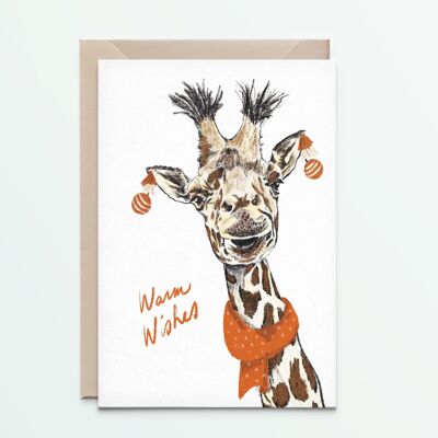 giraffe warm wishes