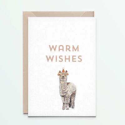 alpaca warm wishes