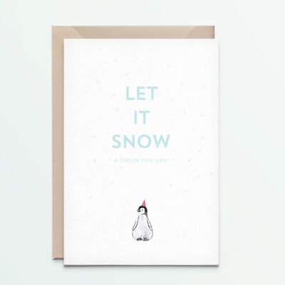 pinguin let it snow