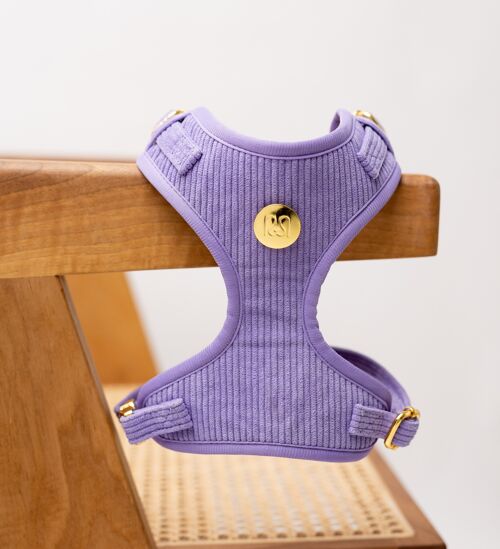 DOG SOFT HARNESS PASTEL LILAC