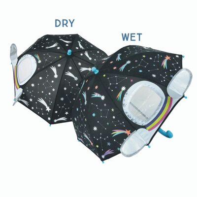 43P6407 – 3D-Regenschirm mit Farbwechsel – Weltraum