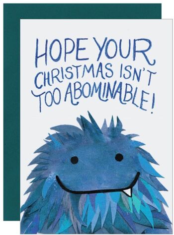 J'espère que votre Noël n'est pas trop abominable ! 4