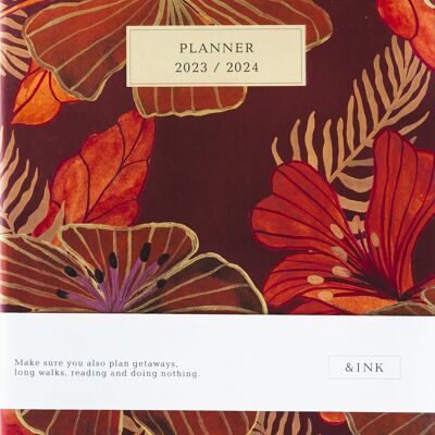 &INK School Diary 2023/2024 - Floral